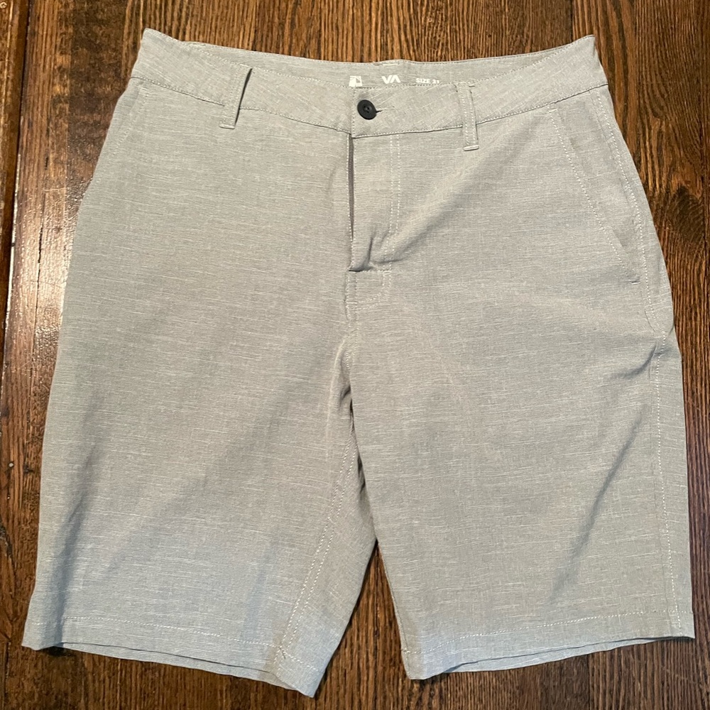 RVCA Mens 31 Waist Shorts Blue